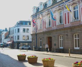 St Helier Town Hall in Jersey